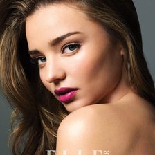 Схема вышивки «Миранда Керр»