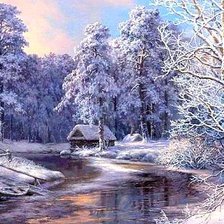 Схема вышивки «Мороз»