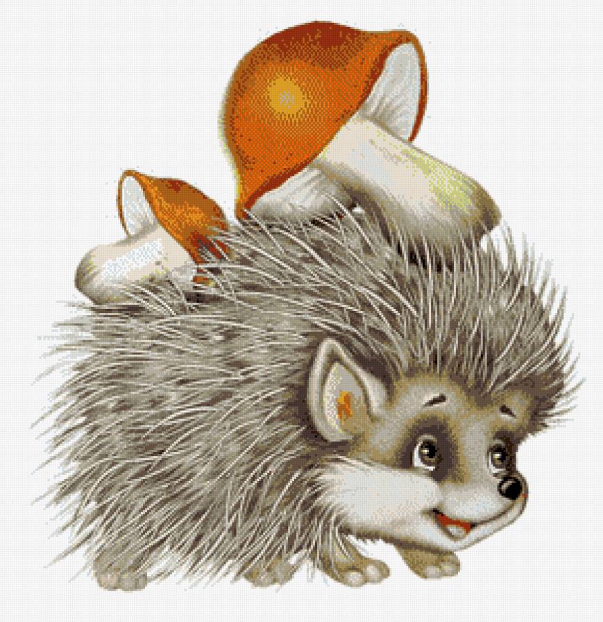 ежик - детские - предпросмотр