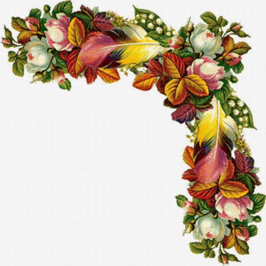 уголок с ландышами - уголок, гирлянда, подушка, ландыши - предпросмотр