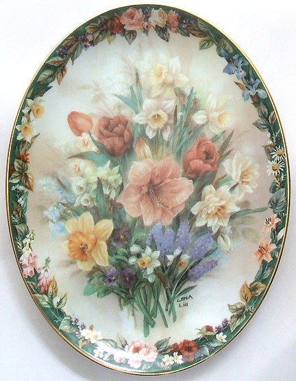 медальон - сер.цветы - оригинал