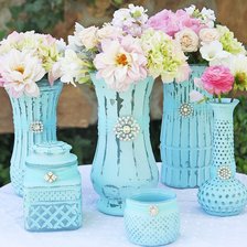 Схема вышивки «цветы»