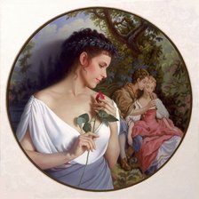 Схема вышивки «Трое»