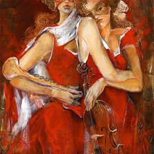 Схема вышивки «Серия "Тонкие линии"»