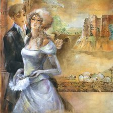 Схема вышивки «Серия "Тонкие линии"»