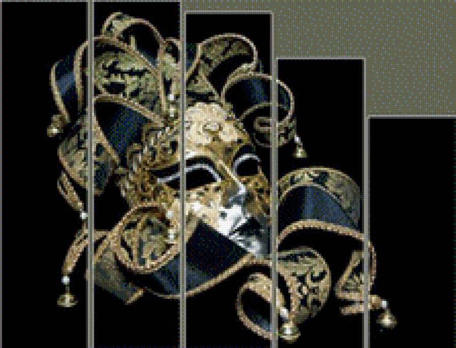 маска - венецианская маска, карнавал - предпросмотр