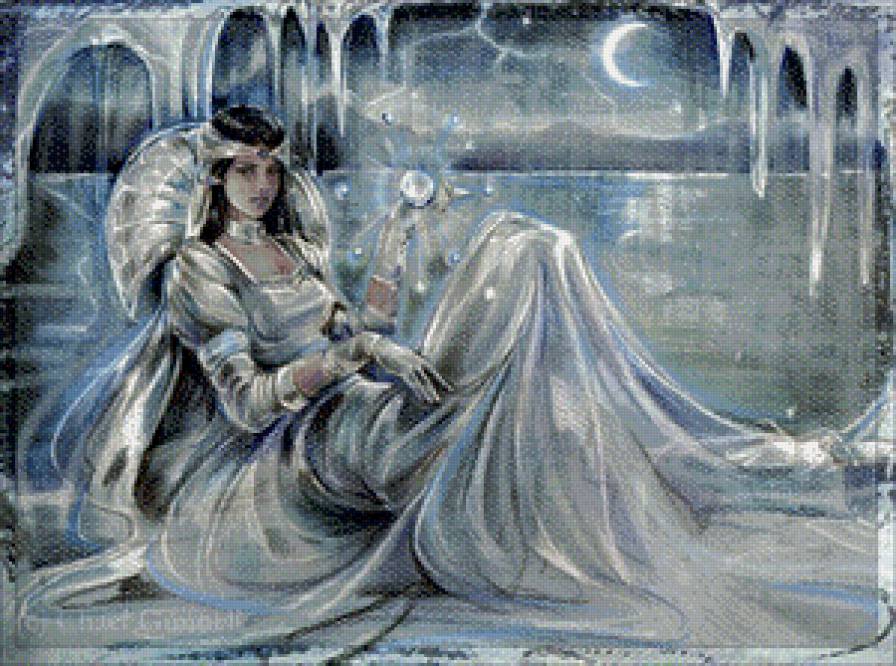 снежная королева - девушка, королева - предпросмотр