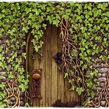 Схема вышивки «Тайная дверь»