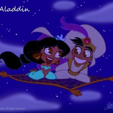 Схема вышивки «Аладдин»