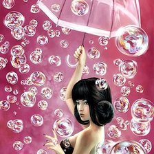 Схема вышивки «Под зонтиком»