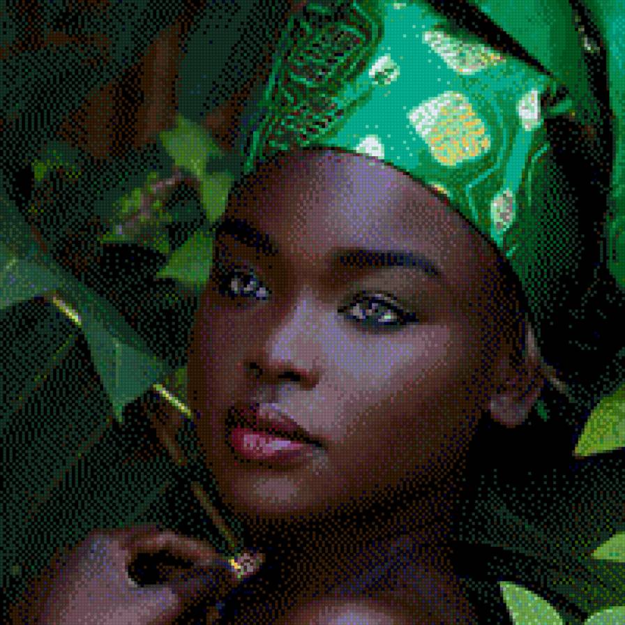 krasota v cherno - momiche - предпросмотр