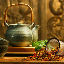 Схема вышивки «Чайная церемония»