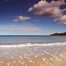 Схема вышивки «морской пейзаж»