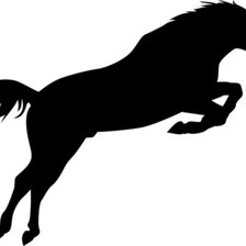 Схема вышивки «лошадь маленькая»