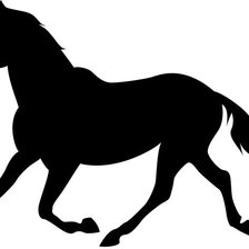 Схема вышивки «Лошадь»