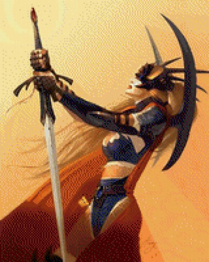 Серафима - воительница, серафима - предпросмотр