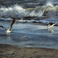 Схема вышивки «Mewy-Ralph Grady»