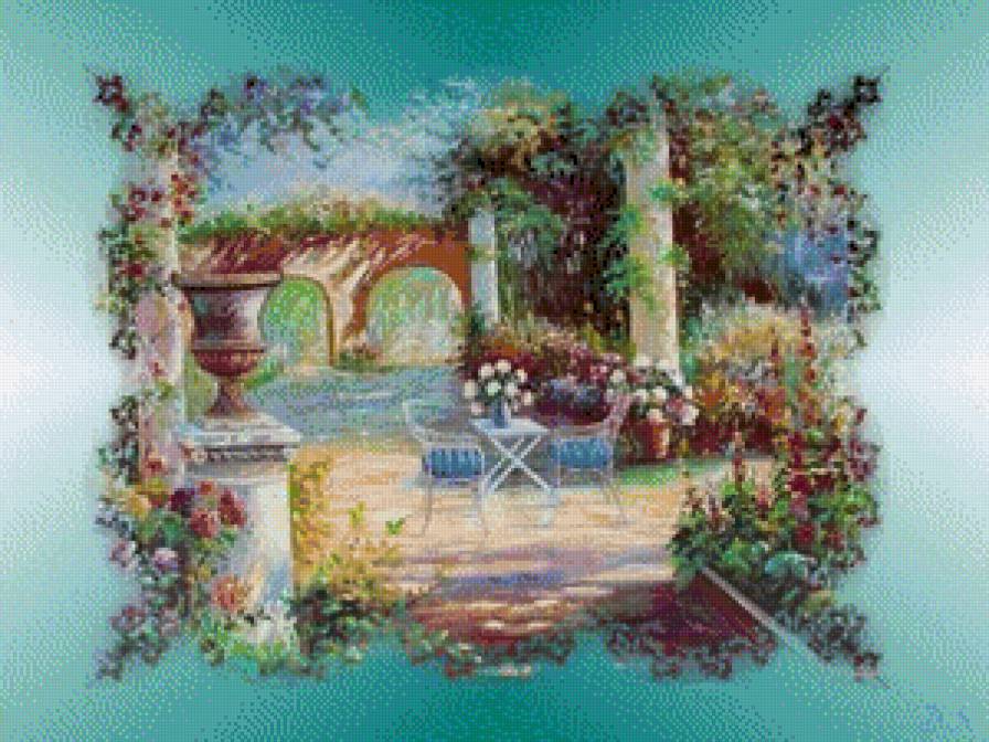 райское местечко - картина, картины, пейзаж - предпросмотр