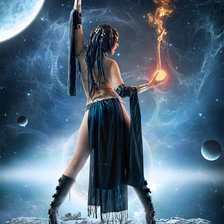 Схема вышивки «шаманка»