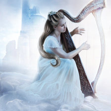 Схема вышивки «небесная мелодия»