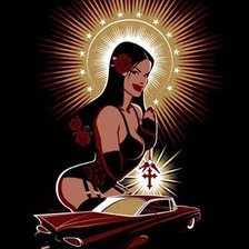 Схема вышивки «грешница»