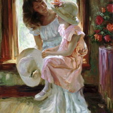 Схема вышивки «серия "мамы"»