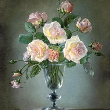 Схема вышивки «Старинный букет 1»