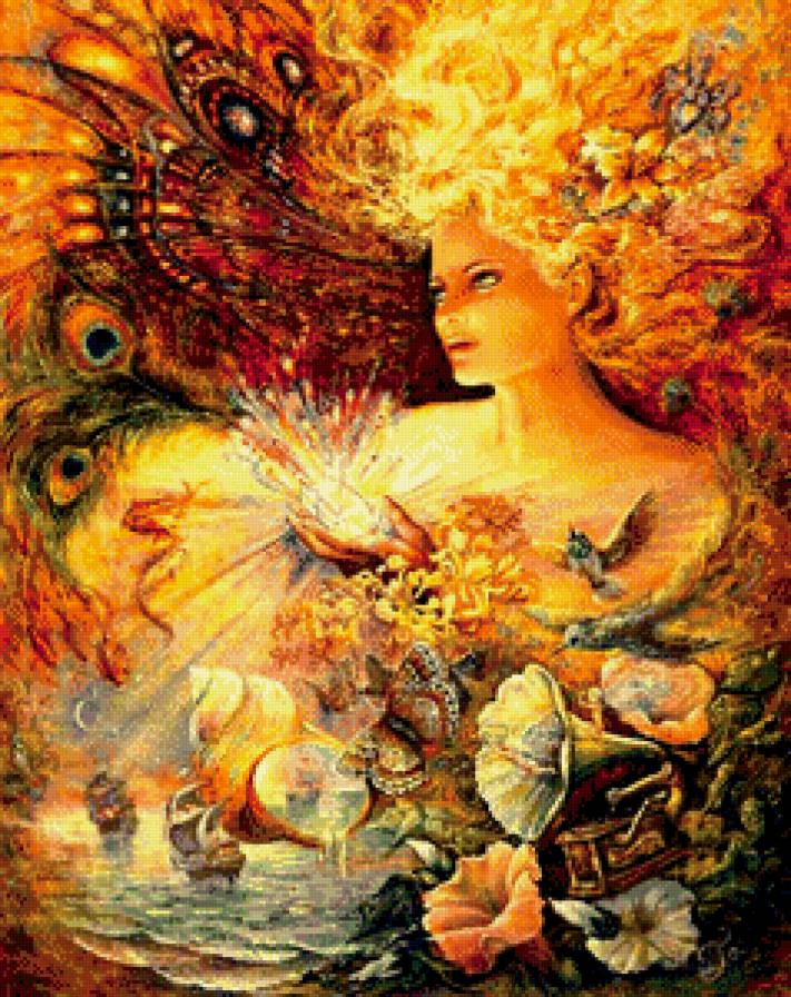 Кристал - девушка, фантастика, хаед, женщина - предпросмотр