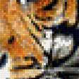 Предпросмотр схемы вышивки «Тигр» (№537191)