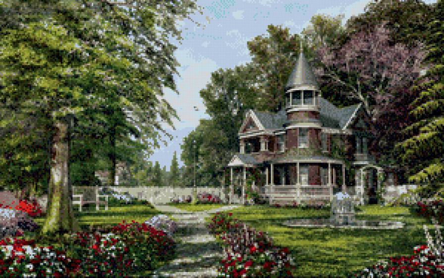 уютный домик - предпросмотр