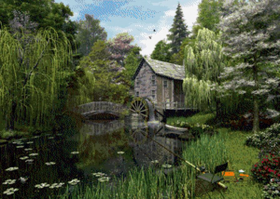 старая мельница - предпросмотр