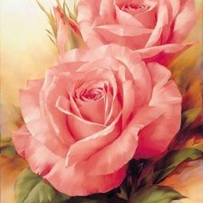 Схема вышивки «Розы»