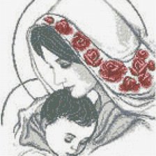 Схема вышивки «00»