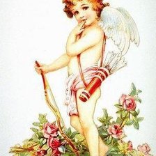 Схема вышивки «Купидон»