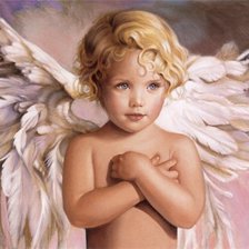 Схема вышивки «Ангел»