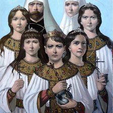 Схема вышивки «Царственные Мученики»