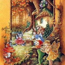 Схема вышивки «Страна Оз»