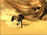 Схема вышивки «пустыня»