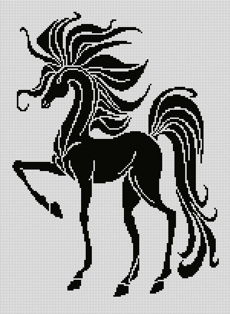 Лошадка - животные, лошади, символ года - оригинал