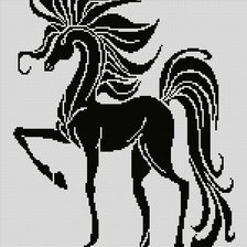 Схема вышивки «Лошадка»