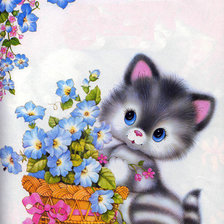 Схема вышивки «детская»