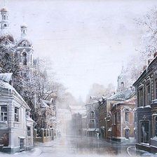 Схема вышивки «Городской пейзаж»