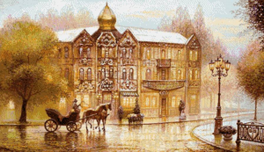 Старый город - городской пейзаж - предпросмотр