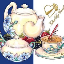 Схема вышивки «натюрморт для кухни»