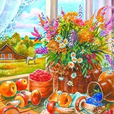 Схема вышивки «лето»