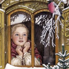 за окном зима