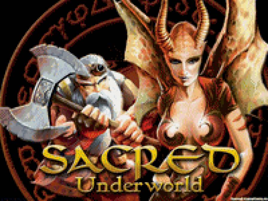 Sacred Underworld - демон, гном - предпросмотр