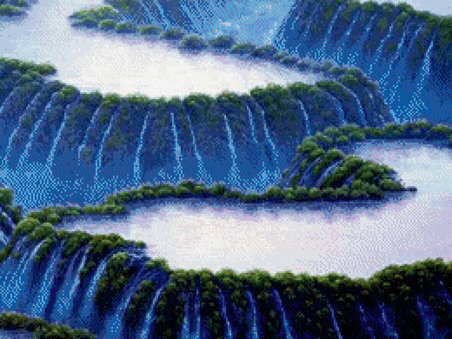 Водопады Игуасу, Аргентина. - водопад - предпросмотр