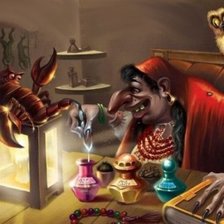 Схема вышивки «skorpion»