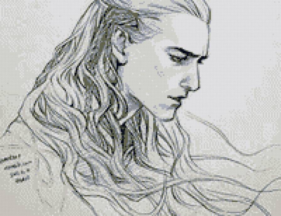 Эльф - мужчина, эльф - предпросмотр